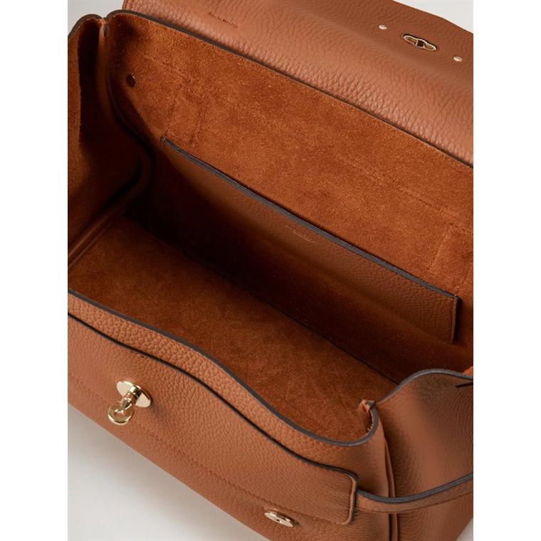 Mulberry Mini Alexa Chestnut Heavy Grain 